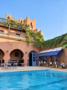 Riad Beldi avec piscine.