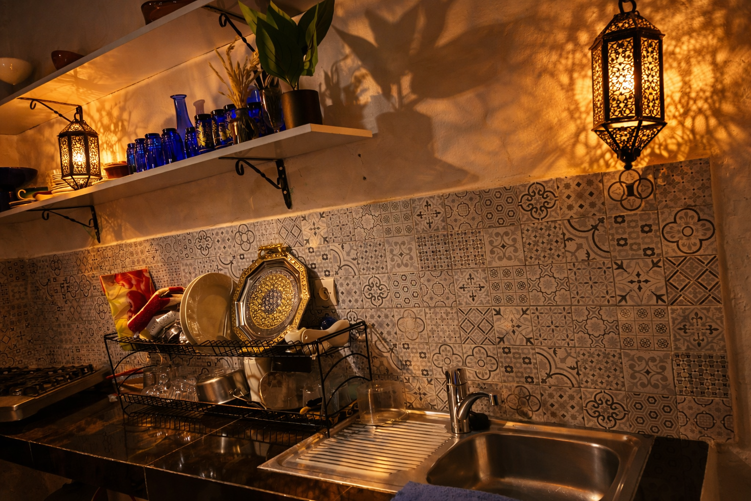 Riad avec 3 chambres et Terrasse