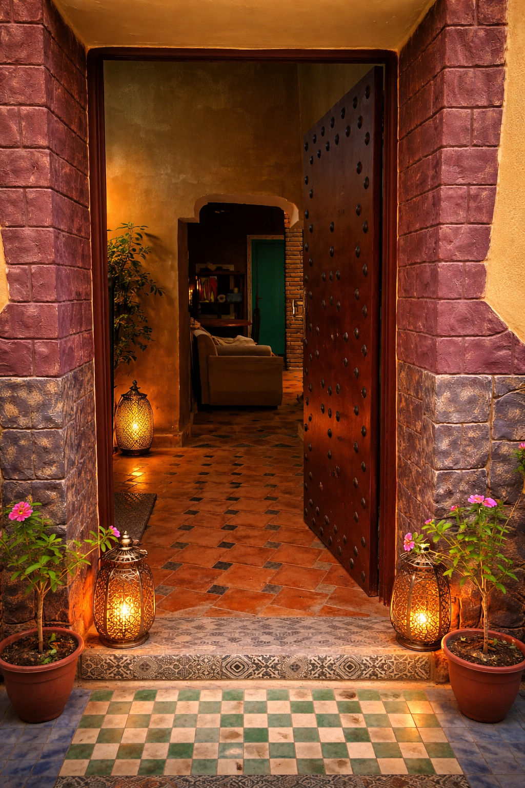 Riad avec 3 chambres et Terrasse