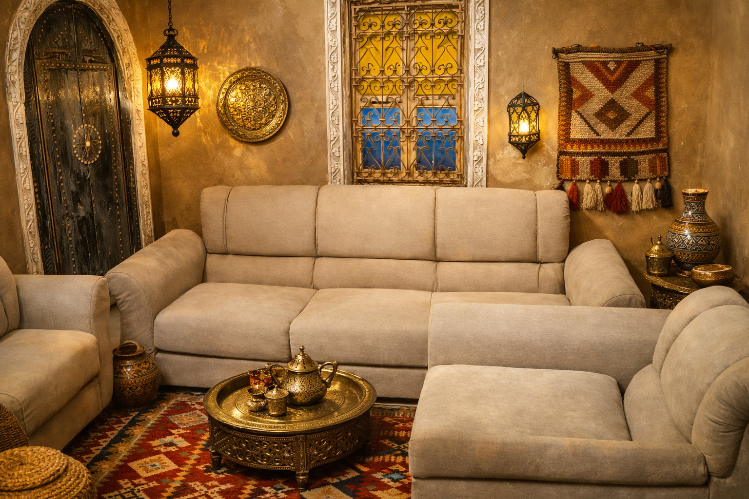 Riad avec 3 chambres et Terrasse