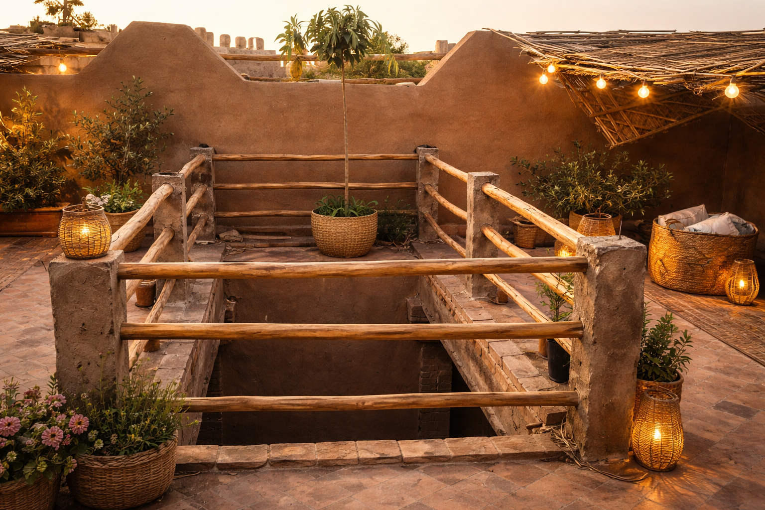 Riad avec 3 chambres et Terrasse