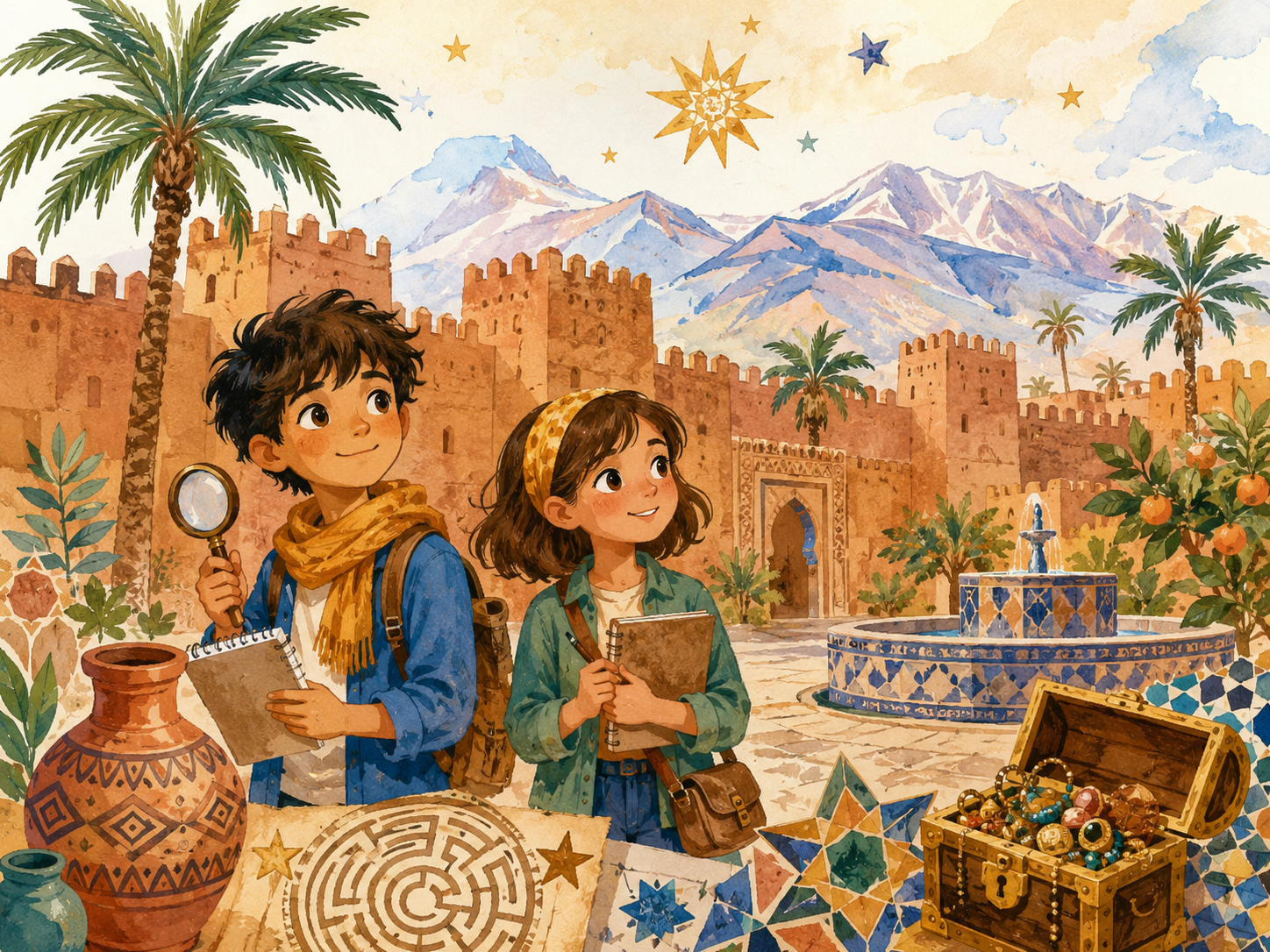 Cahier d’activités pour enfants – Taroudant