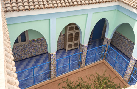 Riad avec 2jardins et 10 chambres.