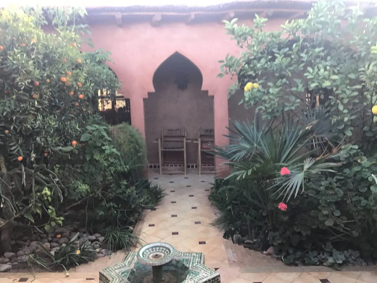 Riad avec piscine et Jardin. — photo 5 — réf. R551UBZ