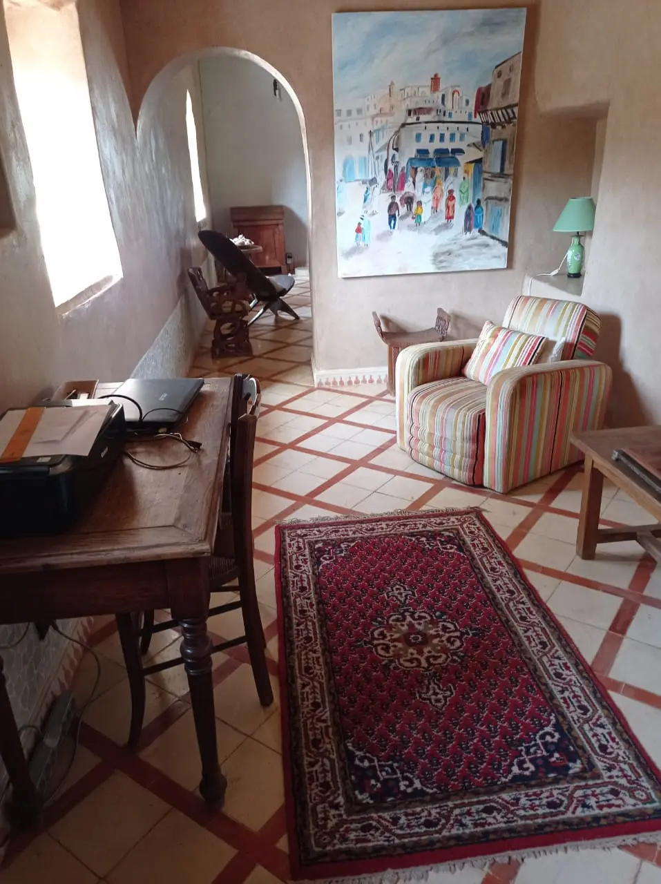 Riad avec piscine et Jardin. — photo 28 — réf. R551UBZ