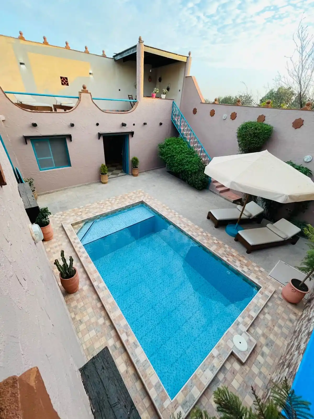 Riad avec piscine et terrasse à louer à Taroudant — photo 1 — réf. LBOTAR54