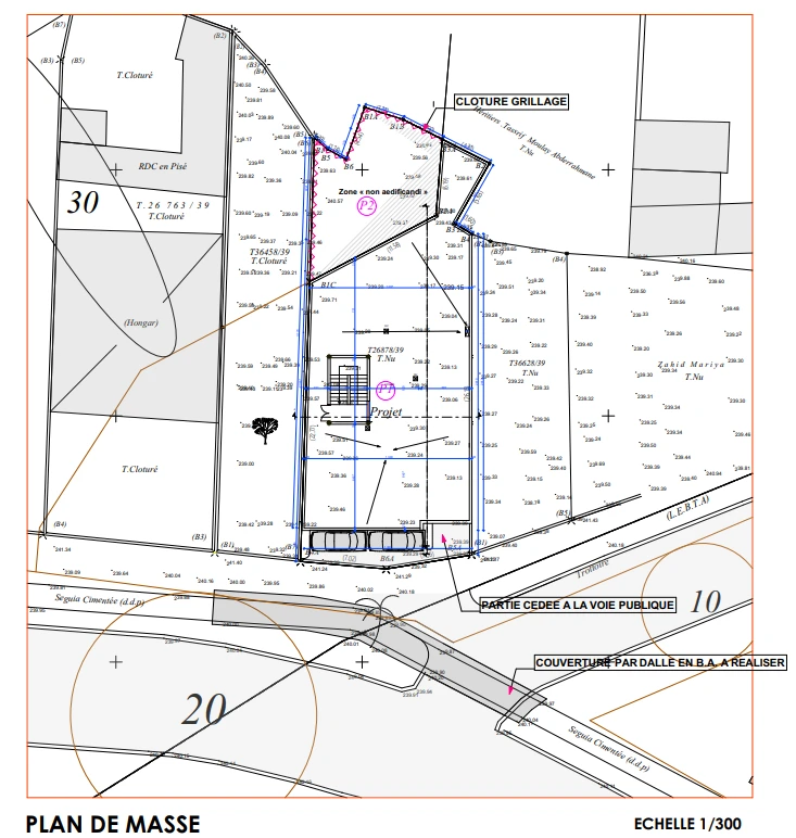 Terrain commercial constructible — photo 3 — réf. T214ppn